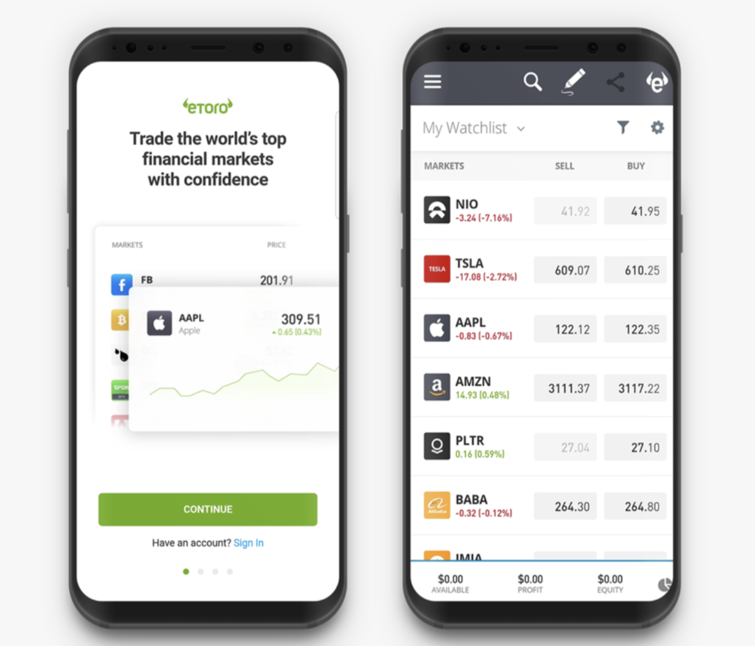 Best trading apps for European investors in 2025